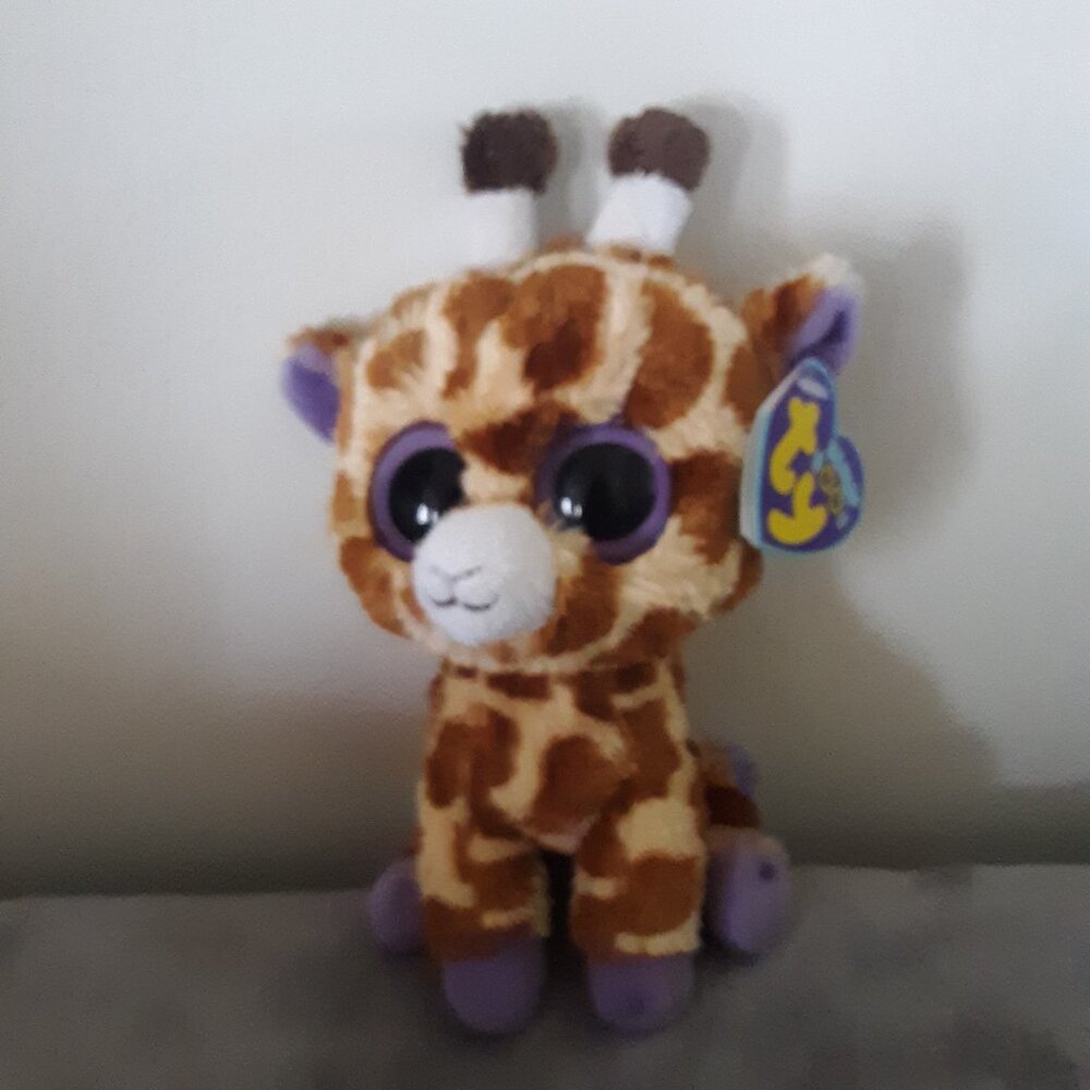 TY Beanie Boo "SAFARI" - 6 inch Purple Tag